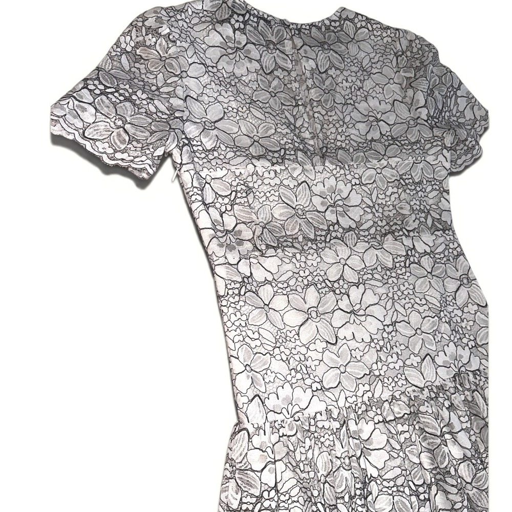 Walter Baker Mila Drop Waist Floral Lace Midi Dress Small NWT Anthro Coquette - Picture 8 of 8